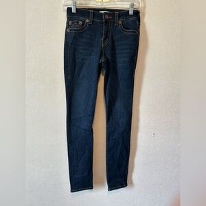True Religion | Jennie Curve - Midrise skinny | PERFECT condition | Size 25”